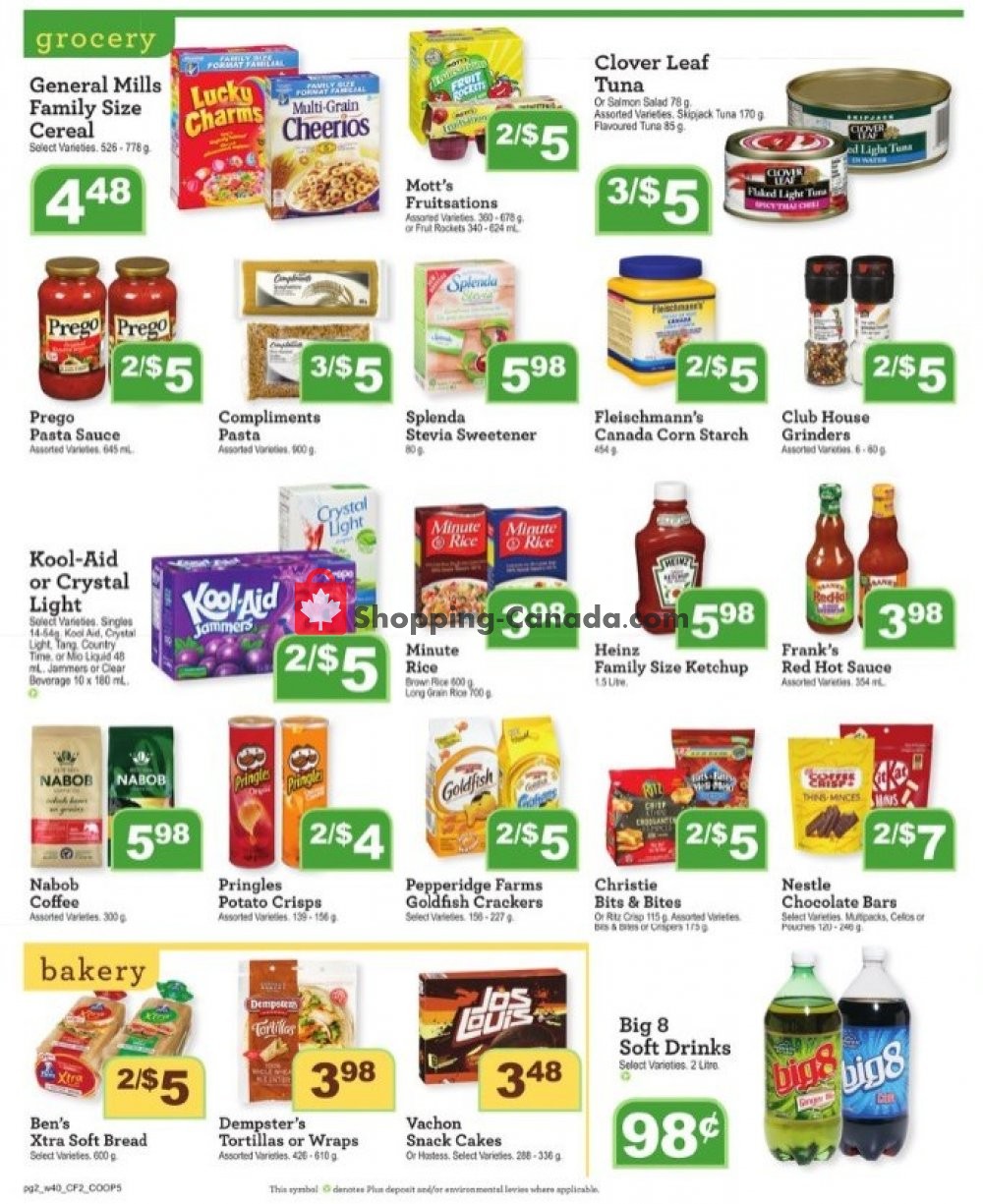 Clover Farm flyer from Thursday January 31, 2019 to Wednesday February 6, 2019 - page 2