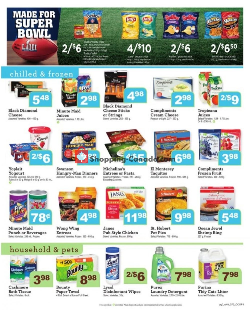 Clover Farm flyer from Thursday January 31, 2019 to Wednesday February 6, 2019 - page 3