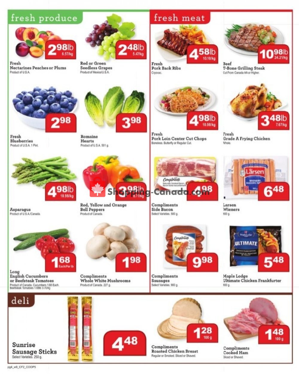 Clover Farm flyer from Thursday June 27, 2019 to Wednesday July 3, 2019 - page 4