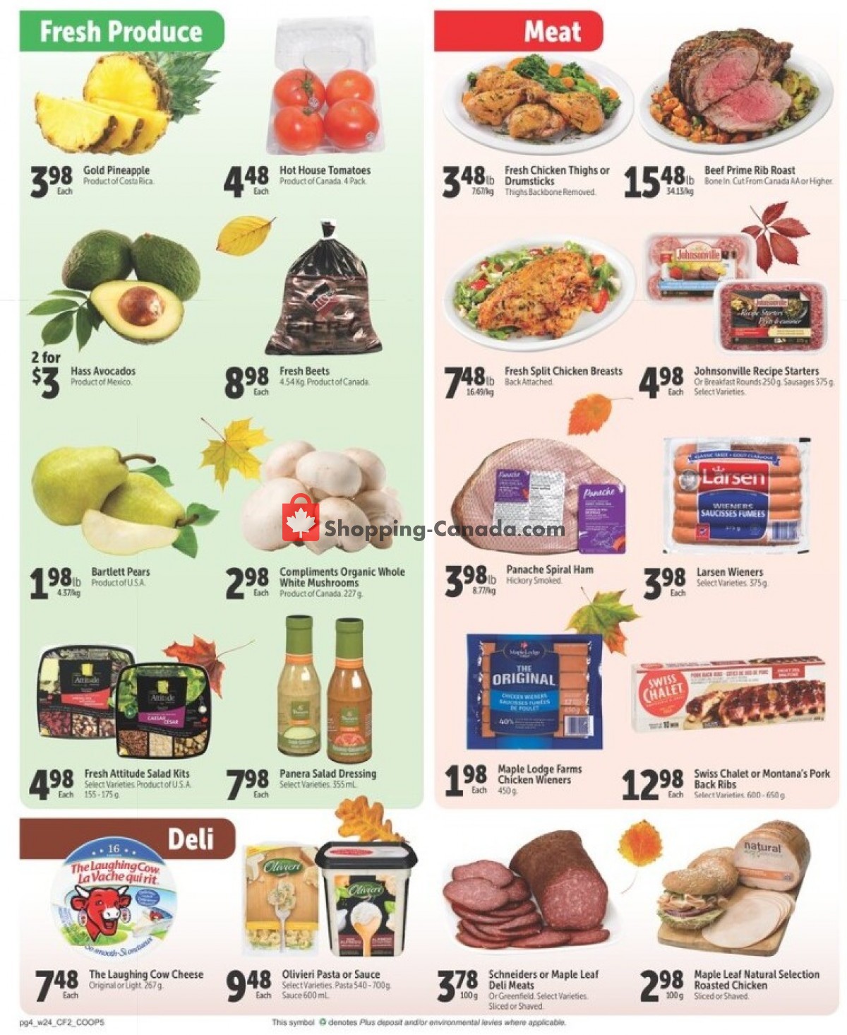 Clover Farm flyer from Thursday October 7, 2021 to Wednesday October 13, 2021 - page 4