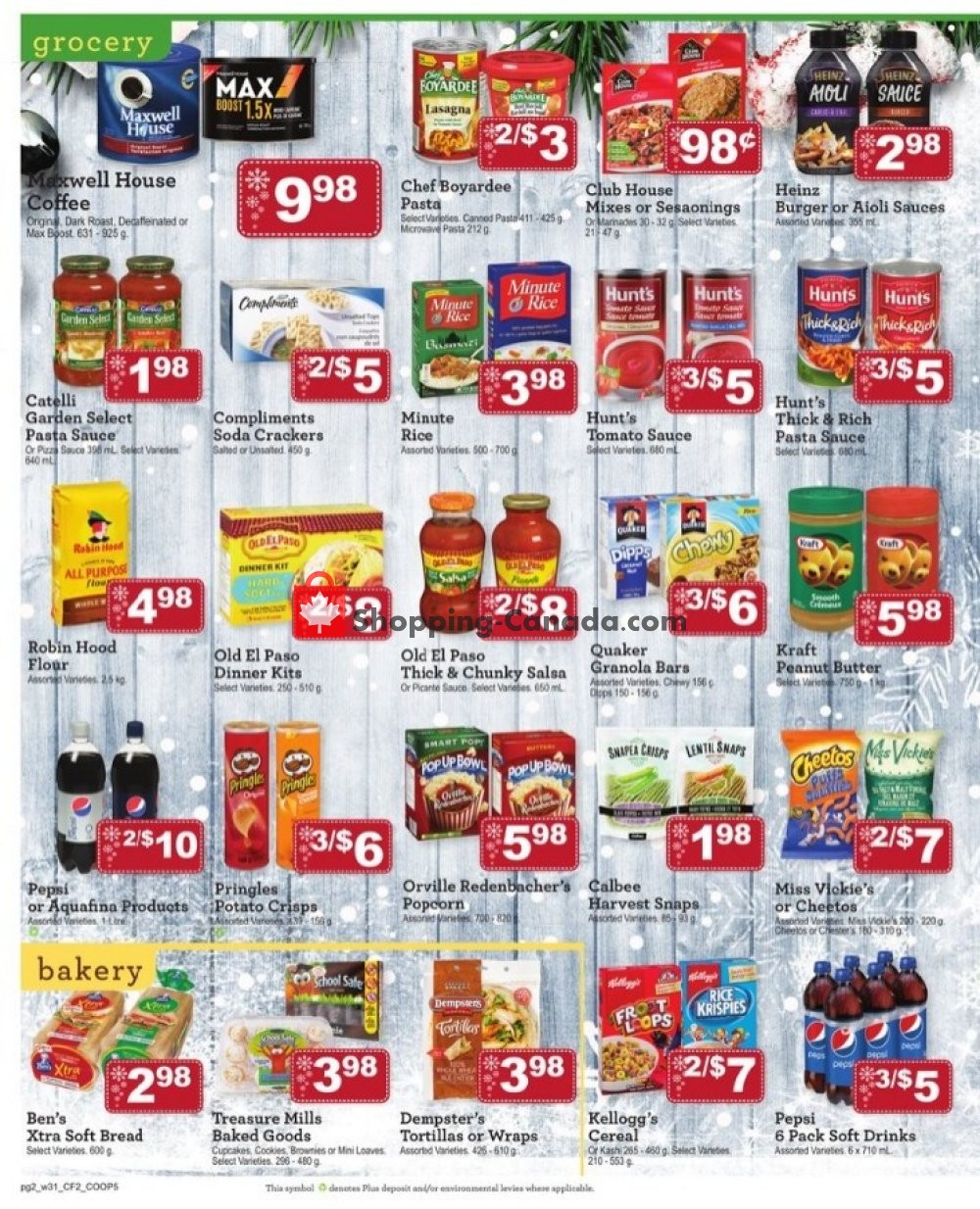 Clover Farm flyer from Thursday November 29, 2018 to Wednesday December 5, 2018 - page 2