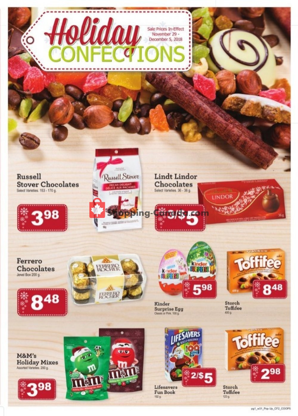 Clover Farm flyer from Thursday November 29, 2018 to Wednesday December 5, 2018 - page 5