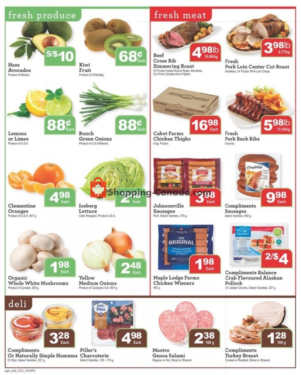 Clover Farm flyer from Thursday April 23, 2020 to Wednesday April 29, 2020 - page 4