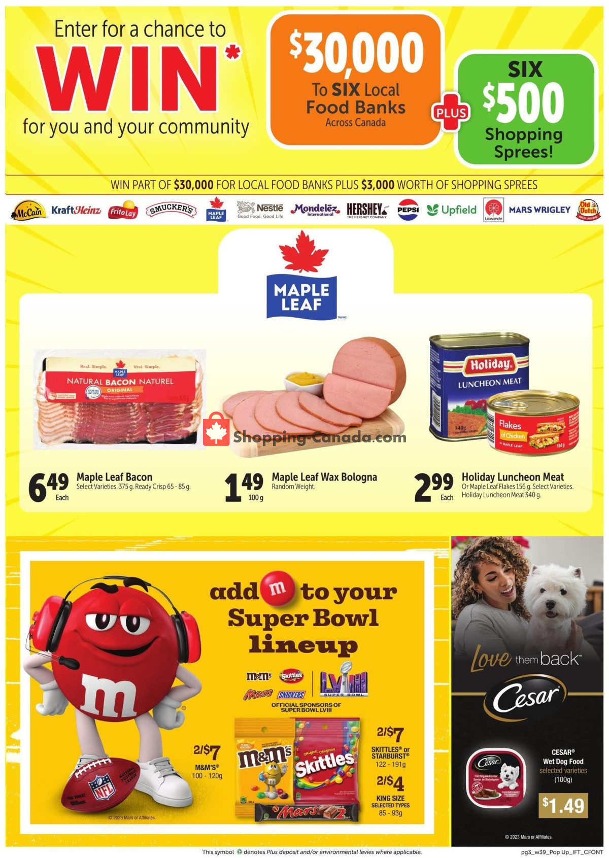 Clover Farm flyer from Thursday January 25, 2024 to Wednesday January 31, 2024 - page 7