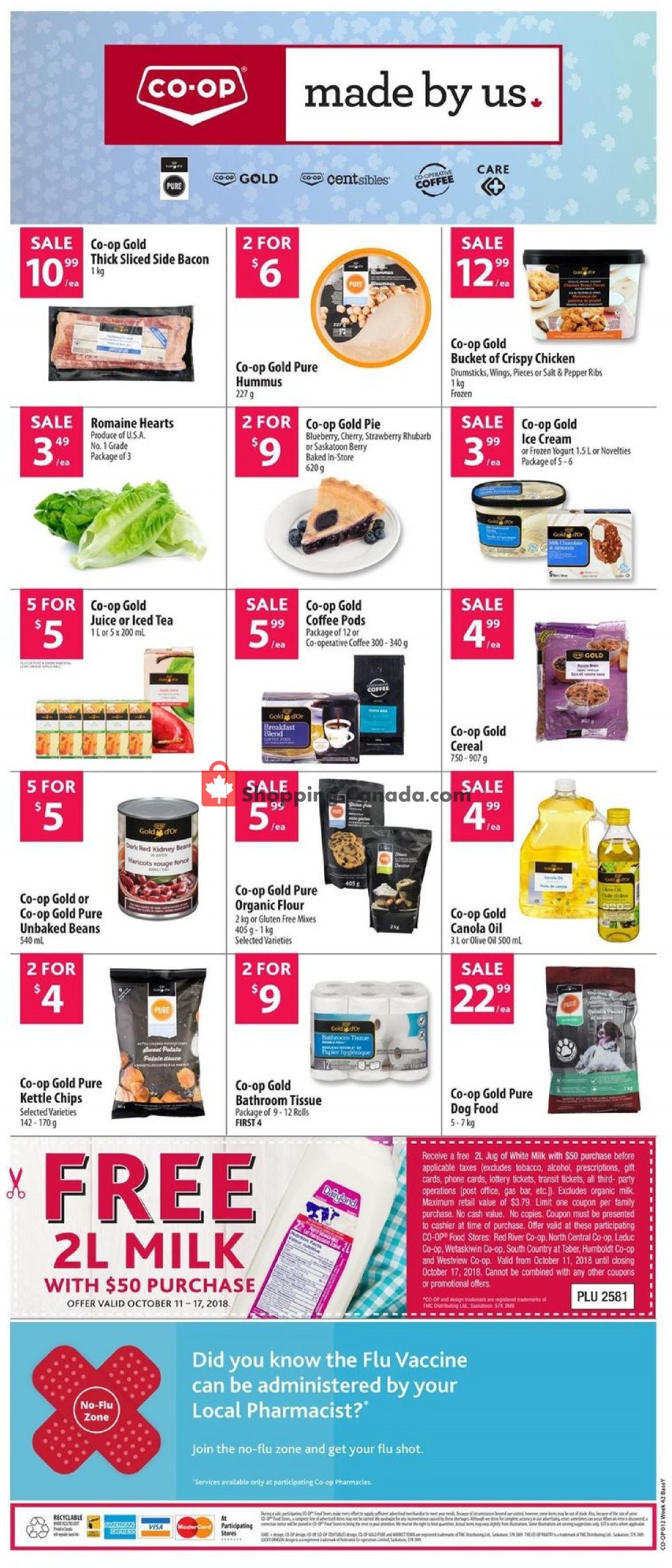 Co-op flyer from Thursday October 11, 2018 to Wednesday October 17, 2018 - page 2
