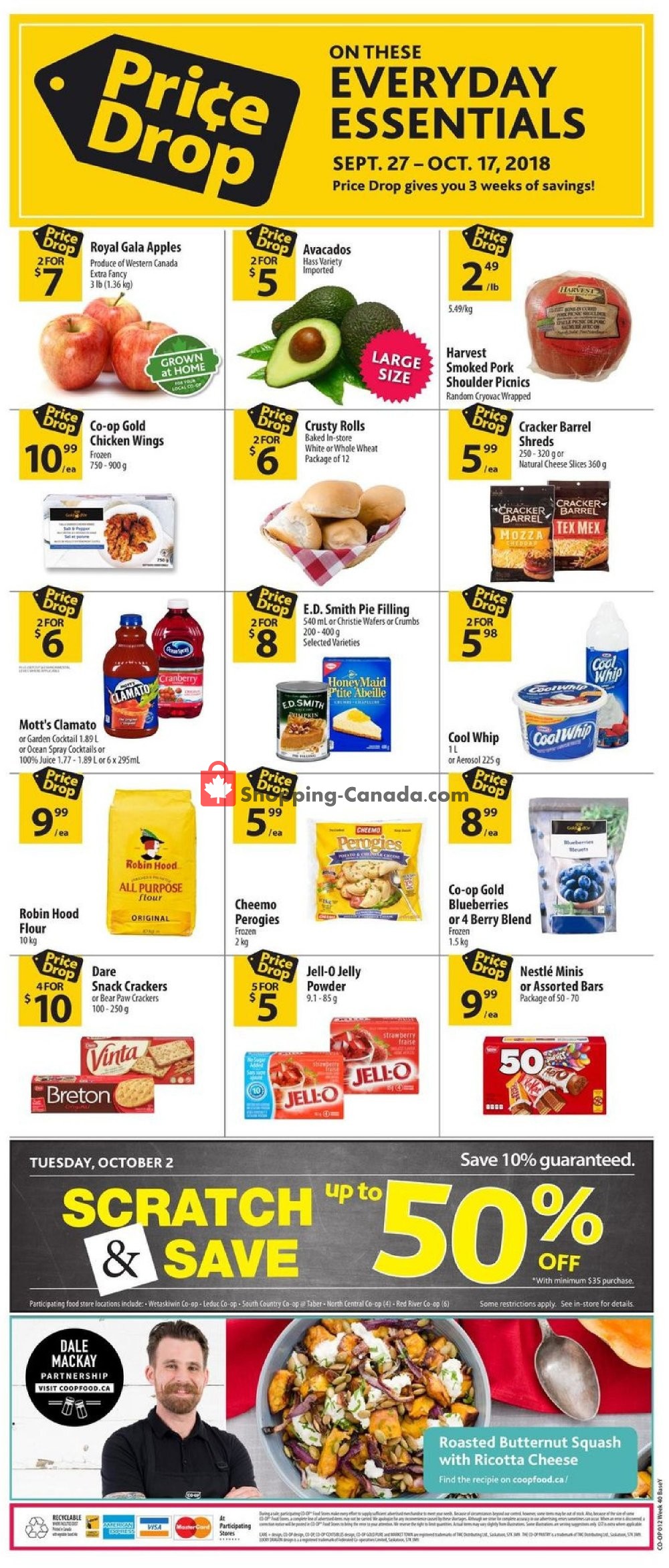 Co-op flyer from Thursday September 27, 2018 to Wednesday October 3, 2018 - page 15