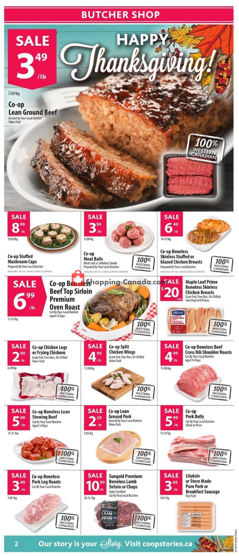 Co-op flyer from Thursday September 27, 2018 to Wednesday October 3, 2018 - page 3