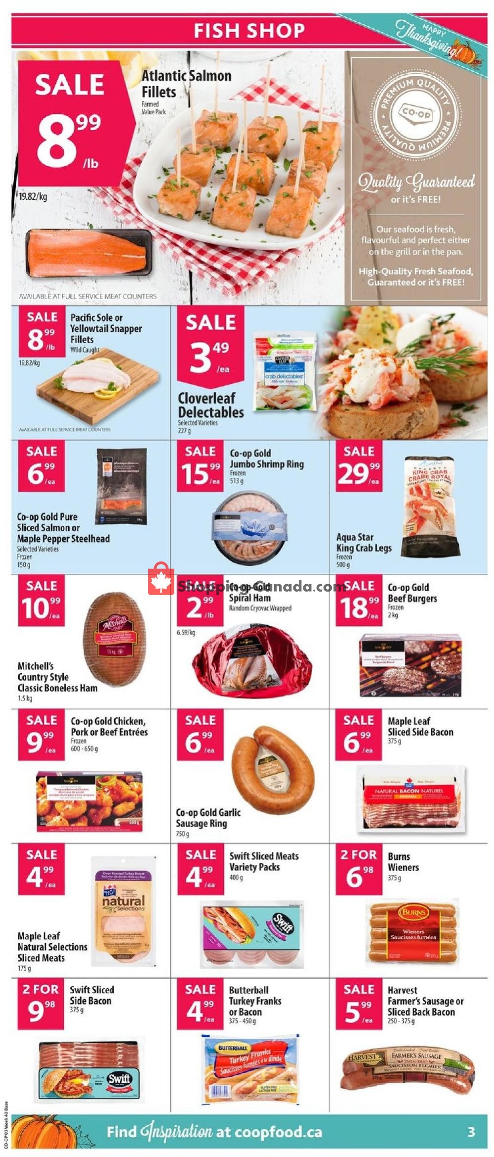 Co-op flyer from Thursday September 27, 2018 to Wednesday October 3, 2018 - page 4