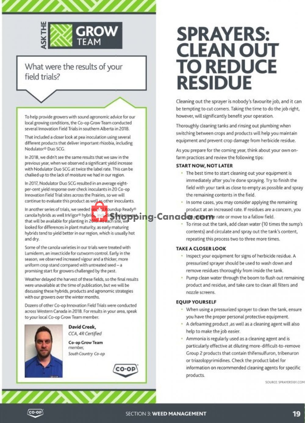 Co-op flyer from Friday January 4, 2019 to Friday August 30, 2019 - page 19