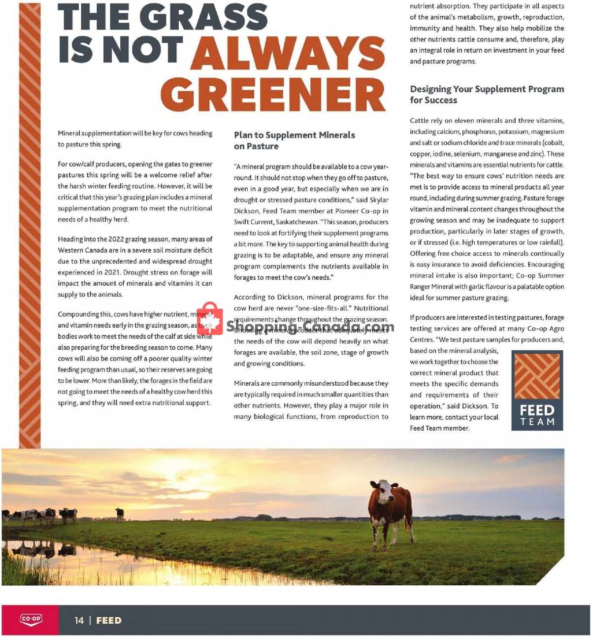 Co-op flyer from Thursday May 19, 2022 to Wednesday August 24, 2022 - page 14