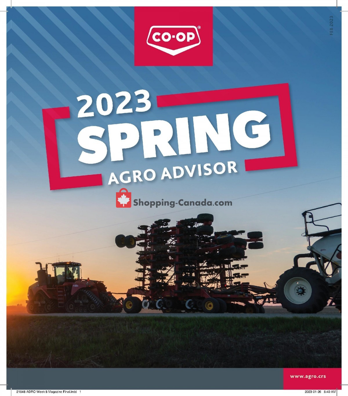 Coop Canada, flyer (Agro 2023 Spring Agro Advisor) February 16