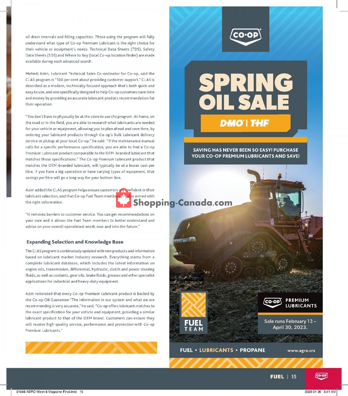Co-op flyer from Thursday February 16, 2023 to Wednesday May 24, 2023 - page 15