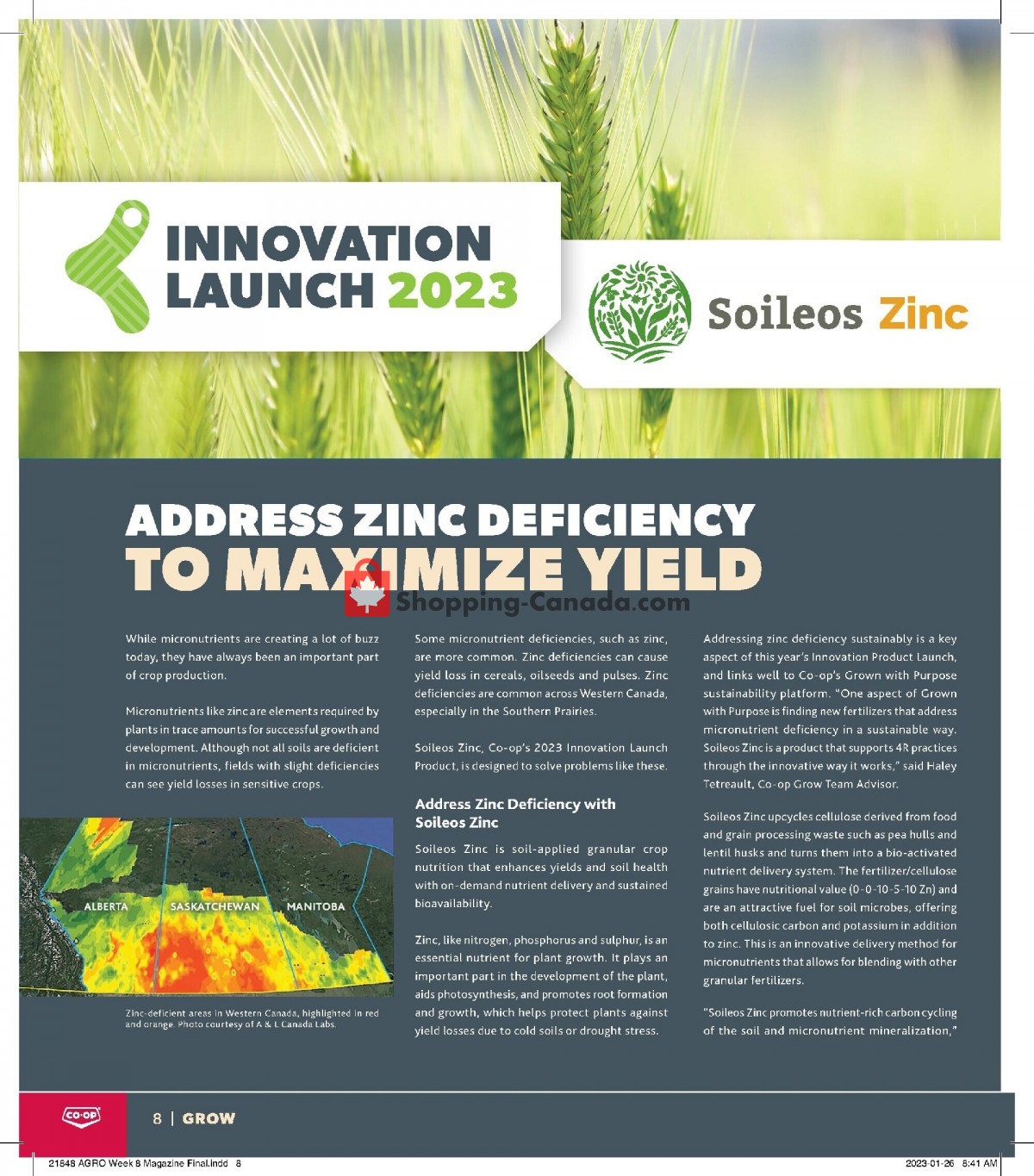 Coop Canada, flyer (Agro 2023 Spring Agro Advisor) February 16