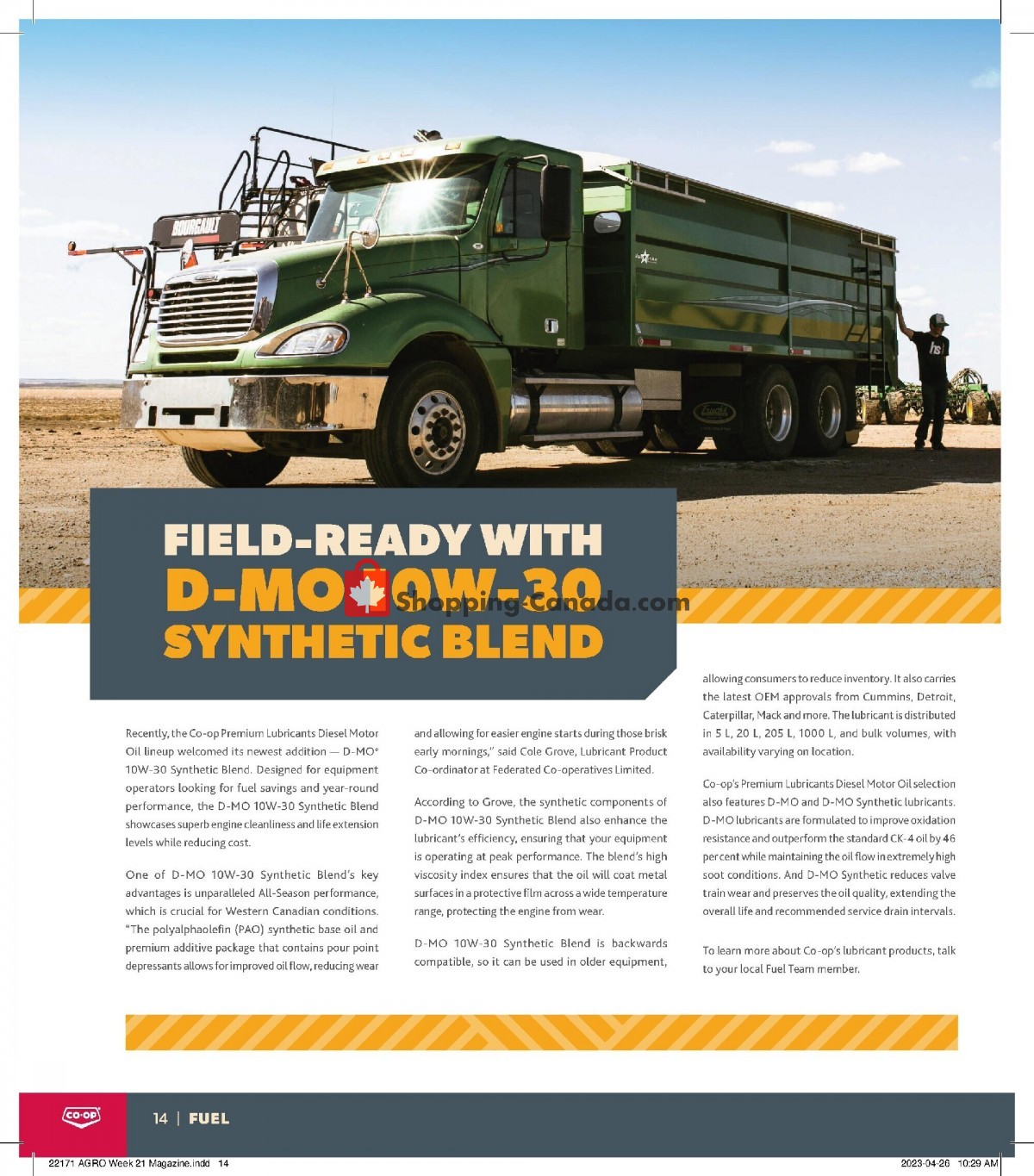 Co-op flyer from Thursday May 18, 2023 to Wednesday August 9, 2023 - page 14