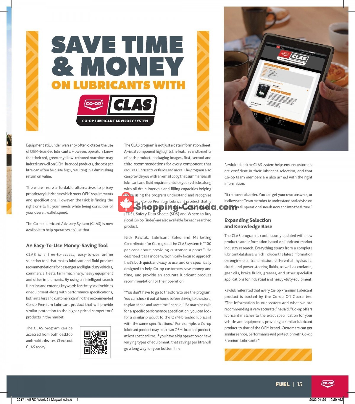 Co-op flyer from Thursday May 18, 2023 to Wednesday August 9, 2023 - page 15