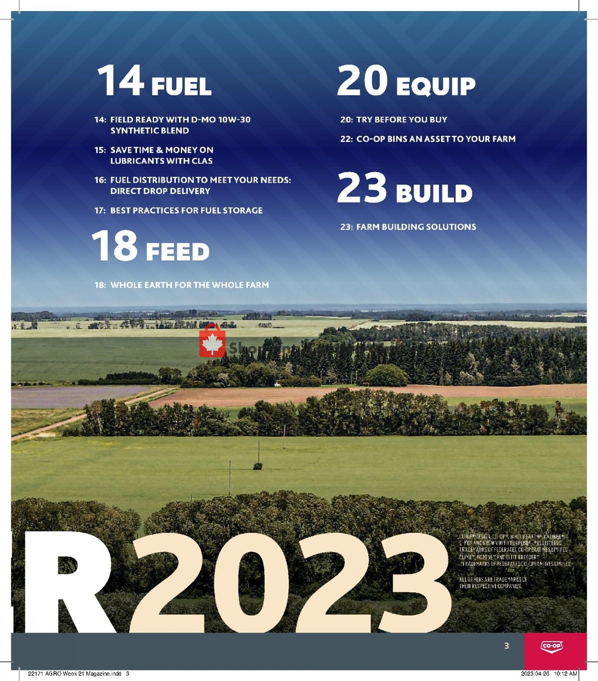 Co-op flyer from Thursday May 18, 2023 to Wednesday August 9, 2023 - page 3