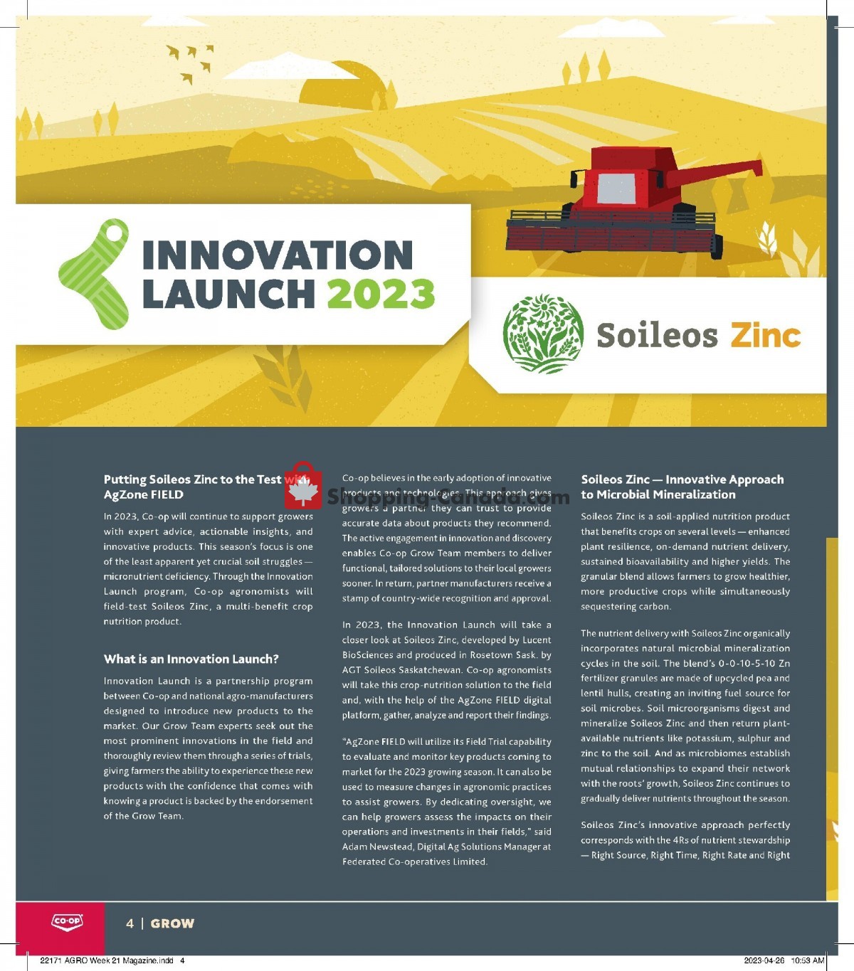 Co-op flyer from Thursday May 18, 2023 to Wednesday August 9, 2023 - page 4