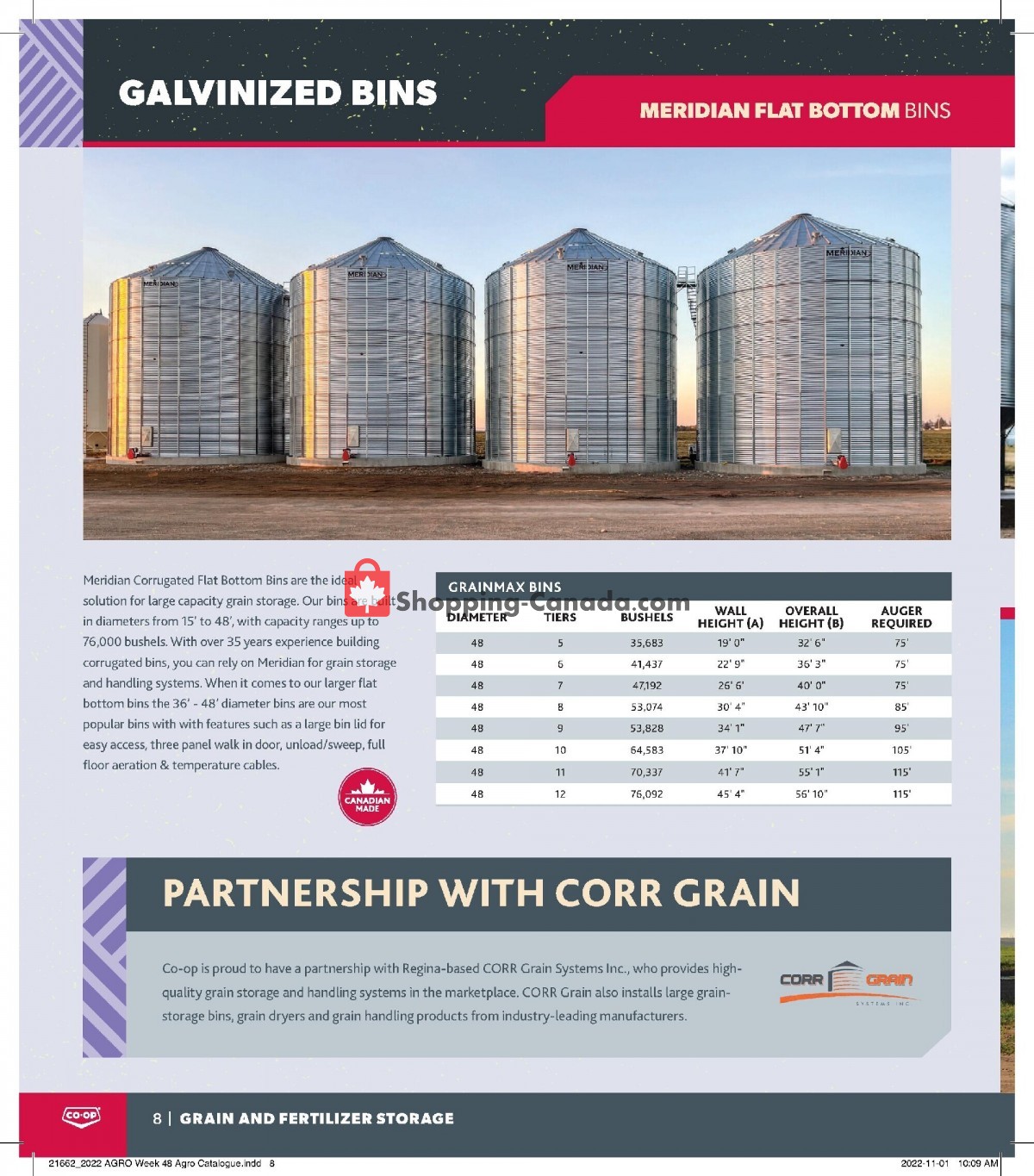Coop Canada, flyer (Agro Agro Catalogue) November 24 November