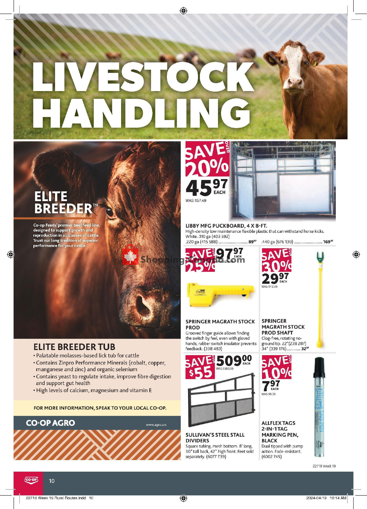 Co-op flyer from Thursday May 2, 2024 to Wednesday May 15, 2024 - page 10