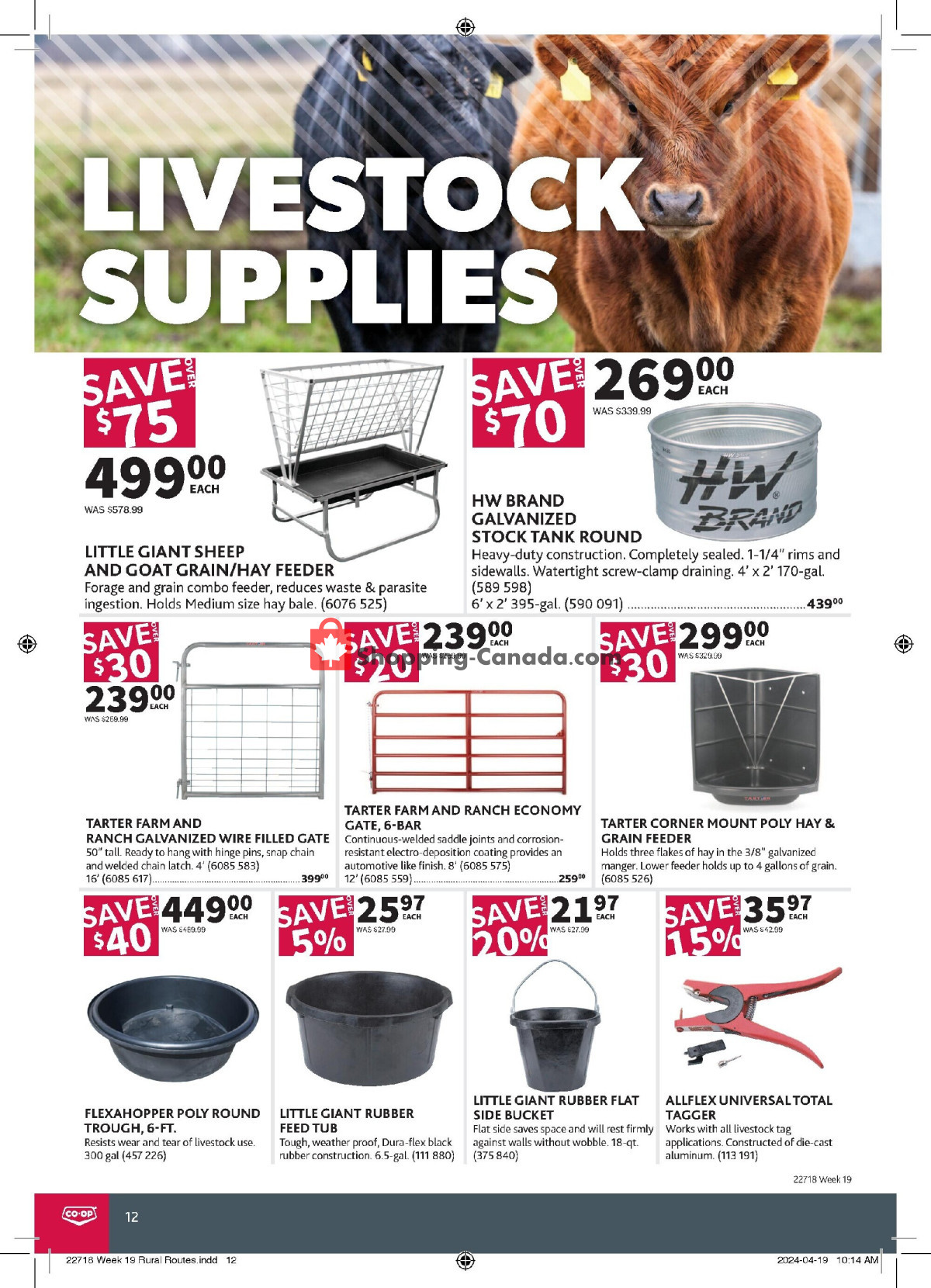 Co-op flyer from Thursday May 2, 2024 to Wednesday May 15, 2024 - page 12