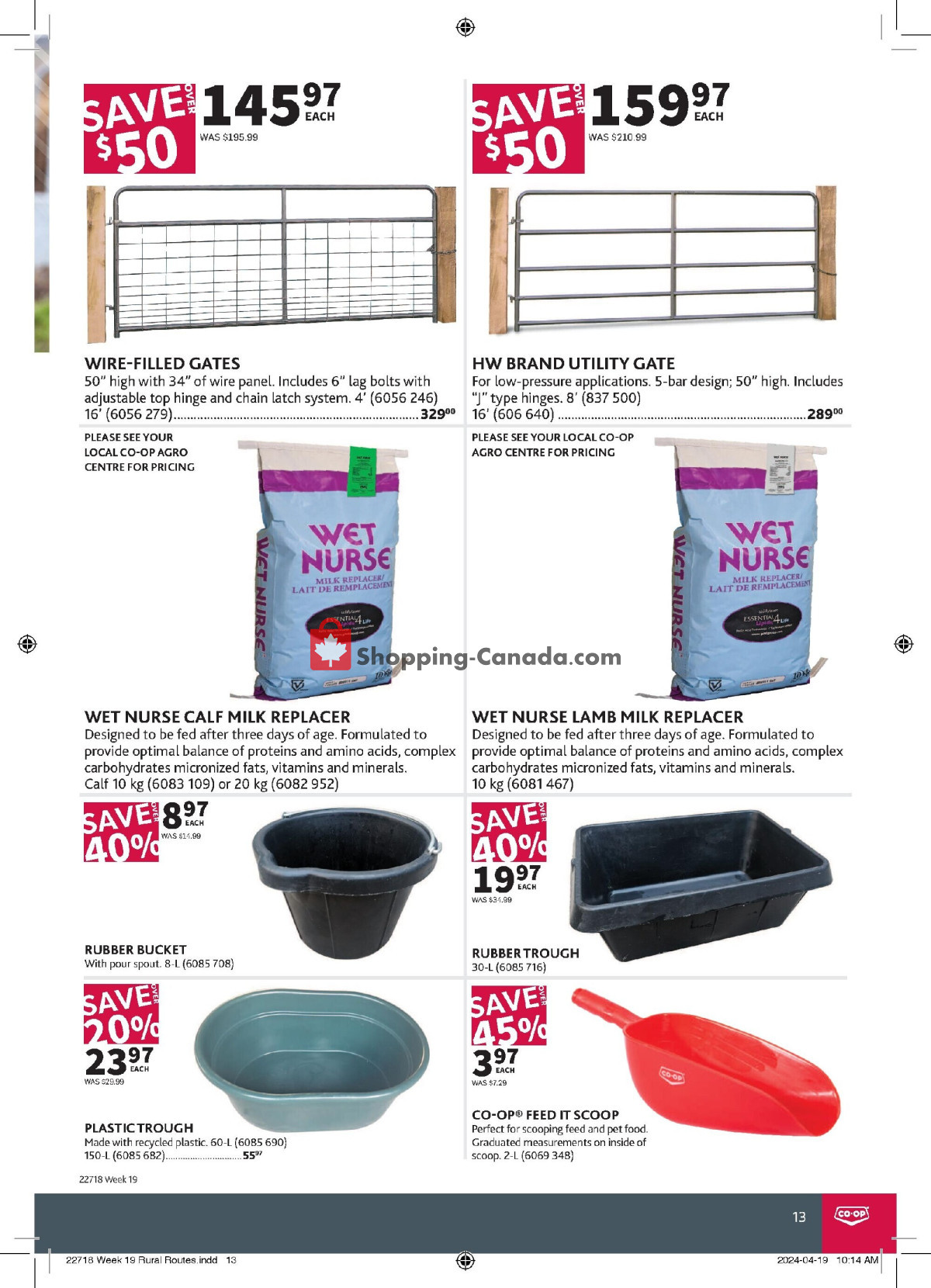 Co-op flyer from Thursday May 2, 2024 to Wednesday May 15, 2024 - page 13