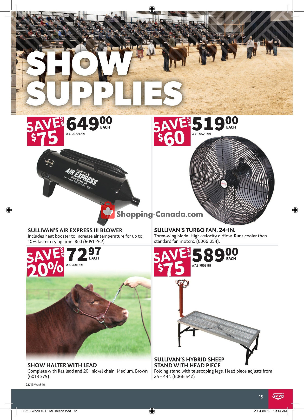 Co-op flyer from Thursday May 2, 2024 to Wednesday May 15, 2024 - page 15