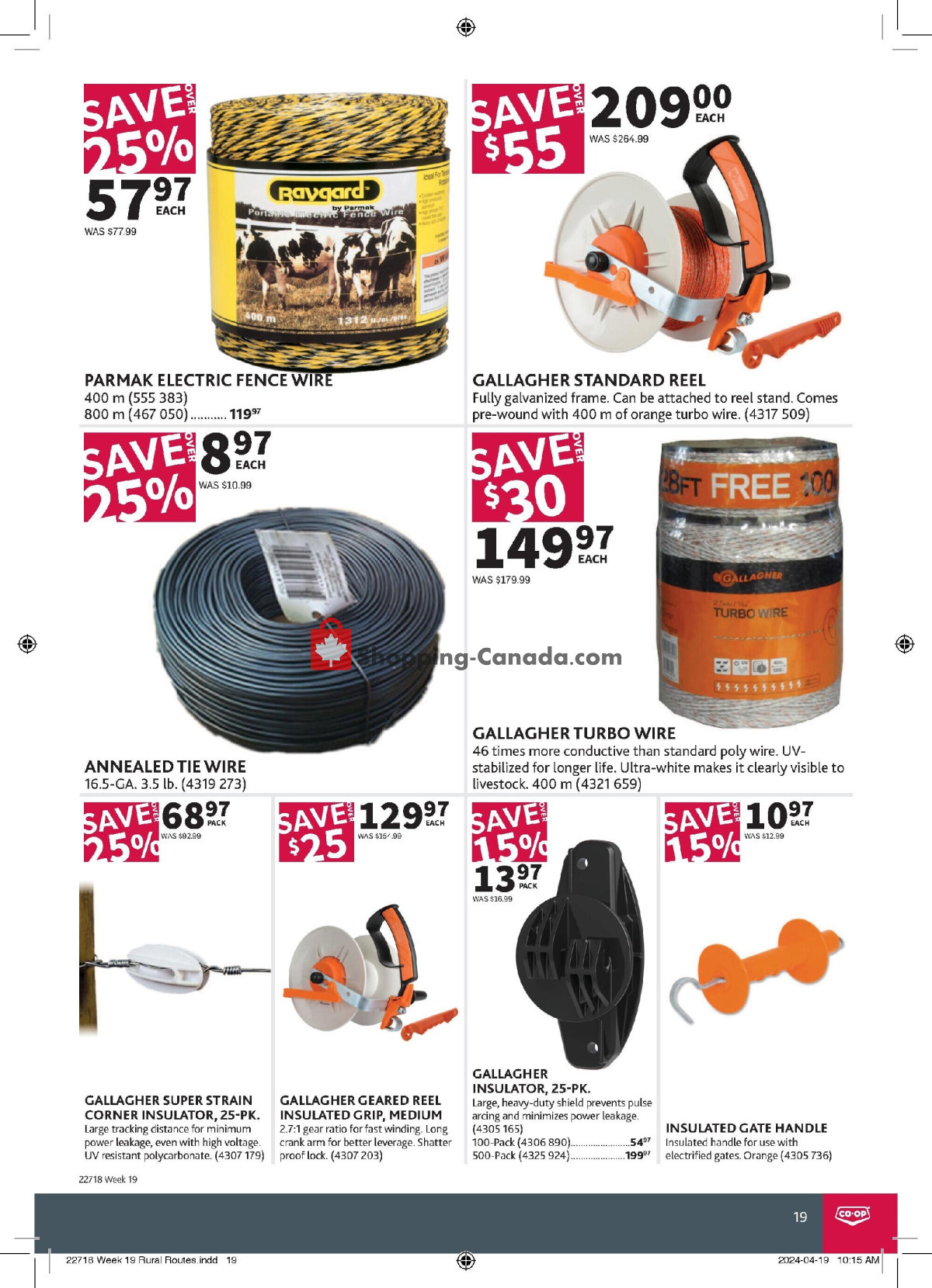 Co-op flyer from Thursday May 2, 2024 to Wednesday May 15, 2024 - page 19