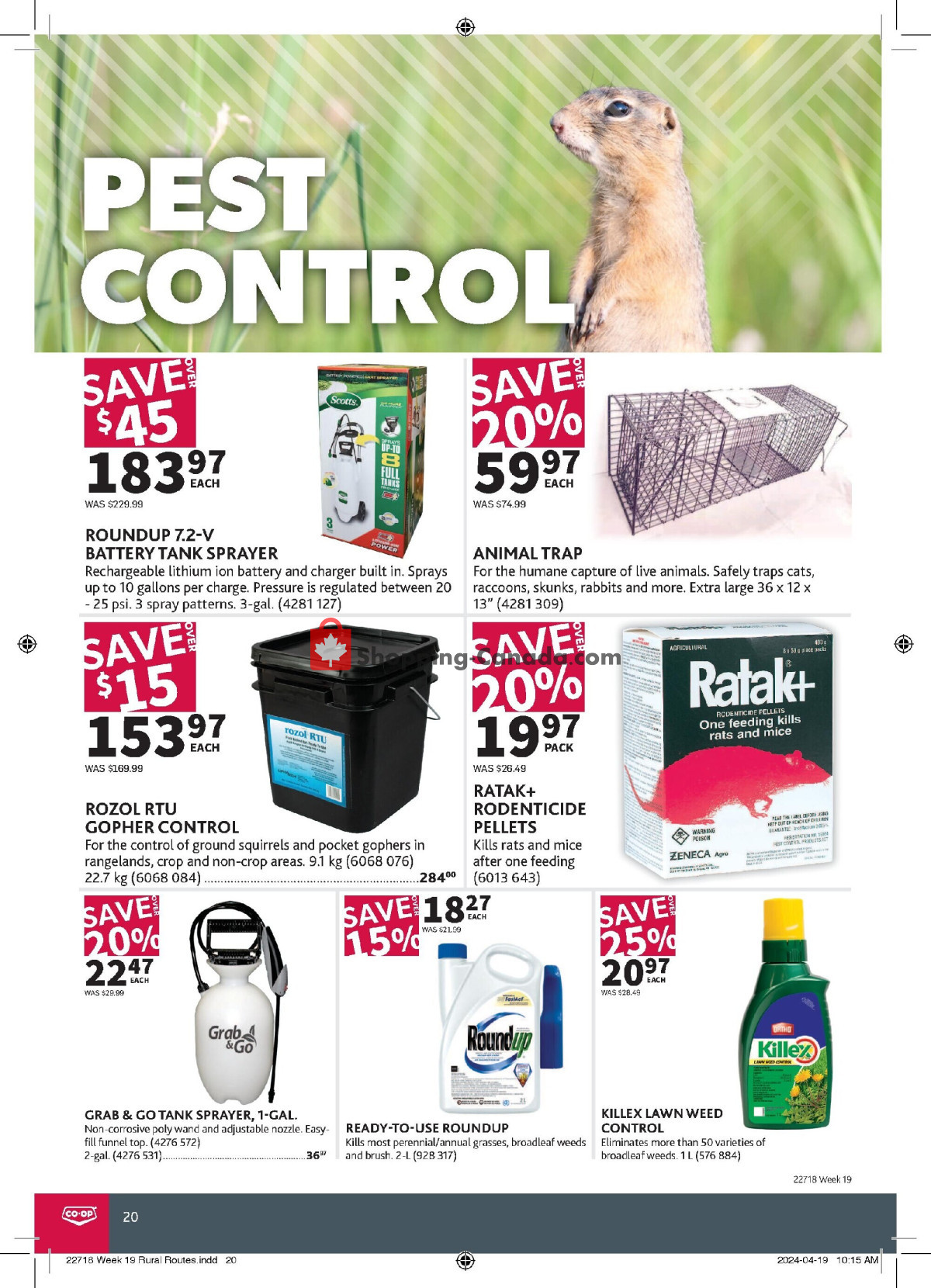 Co-op flyer from Thursday May 2, 2024 to Wednesday May 15, 2024 - page 20