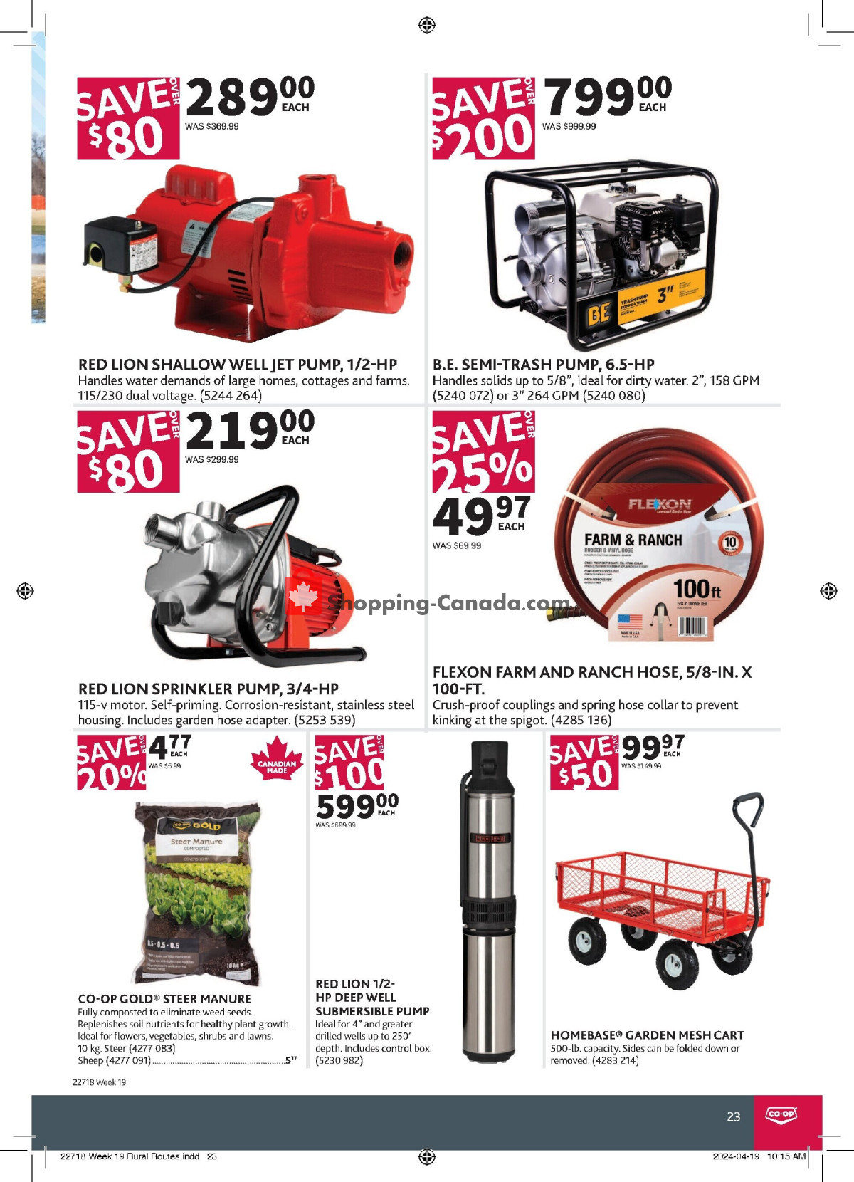 Co-op flyer from Thursday May 2, 2024 to Wednesday May 15, 2024 - page 23