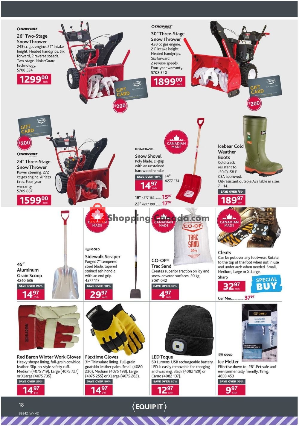 Co-op flyer from Thursday October 10, 2019 to Wednesday October 23, 2019 - page 18