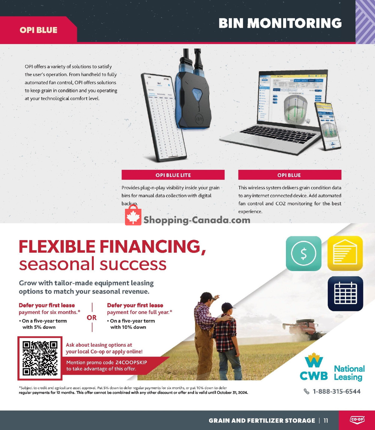 Co-op flyer from Thursday November 9, 2023 to Wednesday November 20, 2024 - page 11