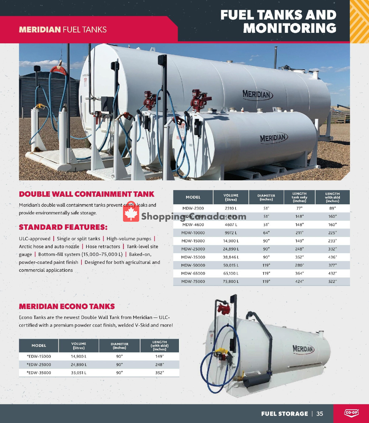 Co-op flyer from Thursday November 9, 2023 to Wednesday November 20, 2024 - page 35