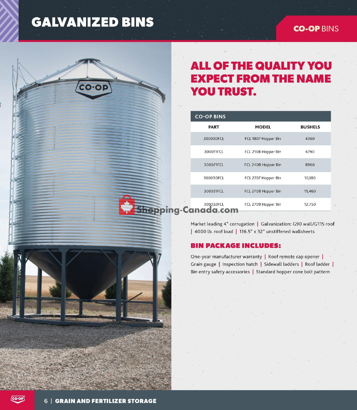 Co-op flyer from Thursday November 9, 2023 to Wednesday November 20, 2024 - page 6