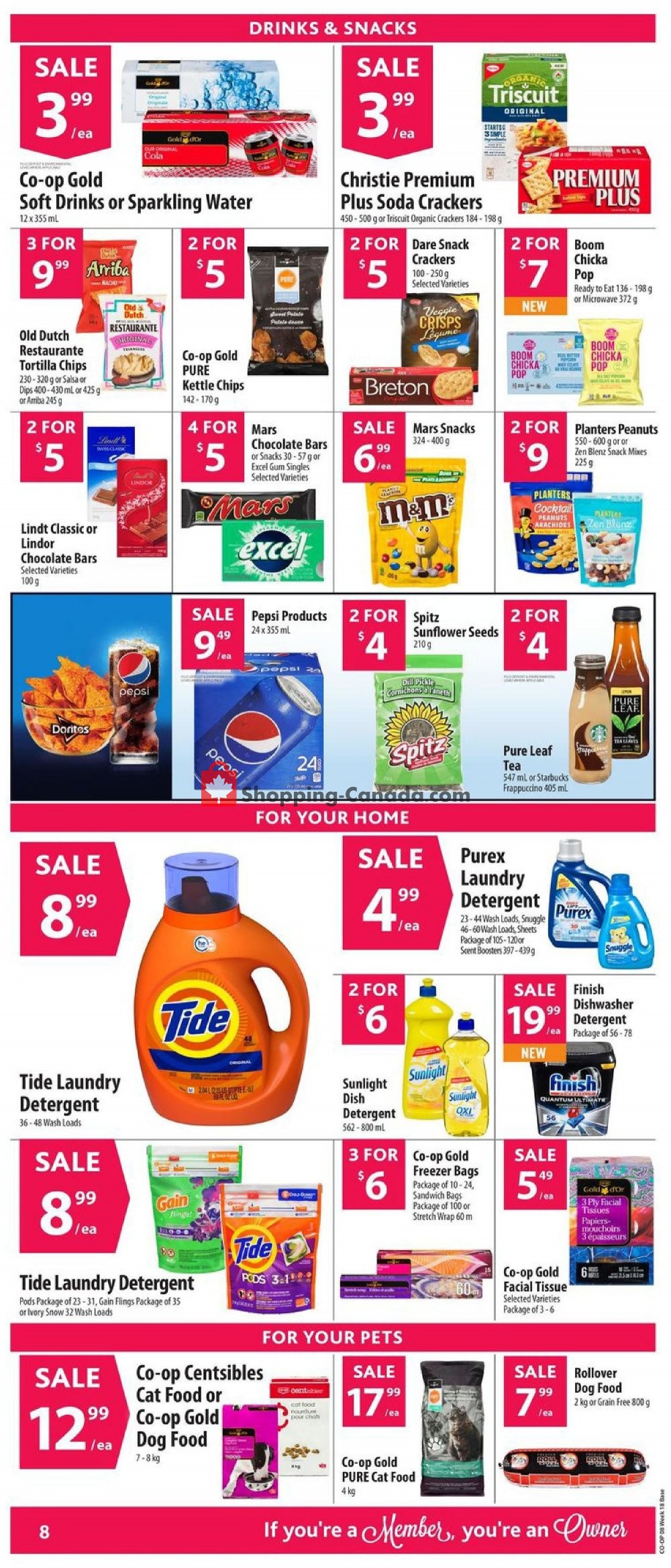 Co-op flyer from Thursday April 30, 2020 to Wednesday May 6, 2020 - page 9