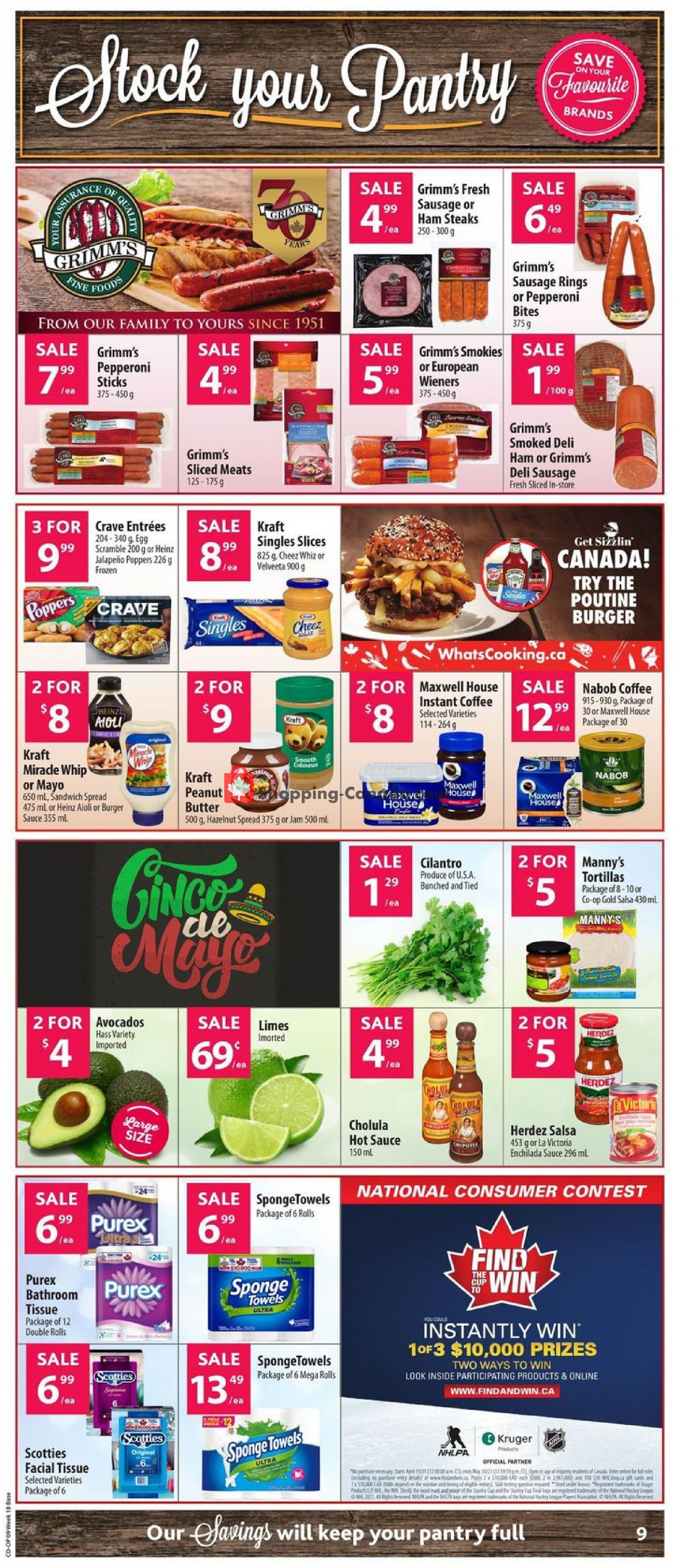 Co-op flyer from Thursday April 29, 2021 to Wednesday May 5, 2021 - page 12
