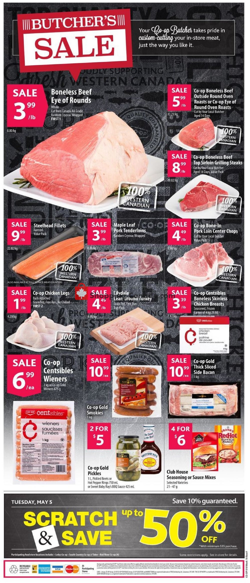 Co-op flyer from Thursday April 30, 2020 to Wednesday May 6, 2020 - page 2