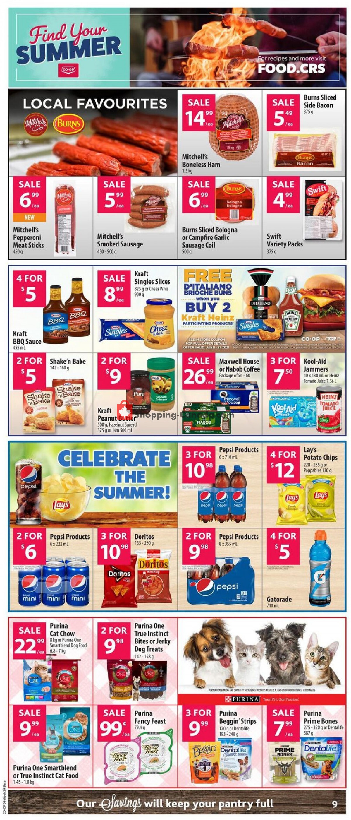 Co-op flyer from Thursday July 15, 2021 to Wednesday July 21, 2021 - page 13