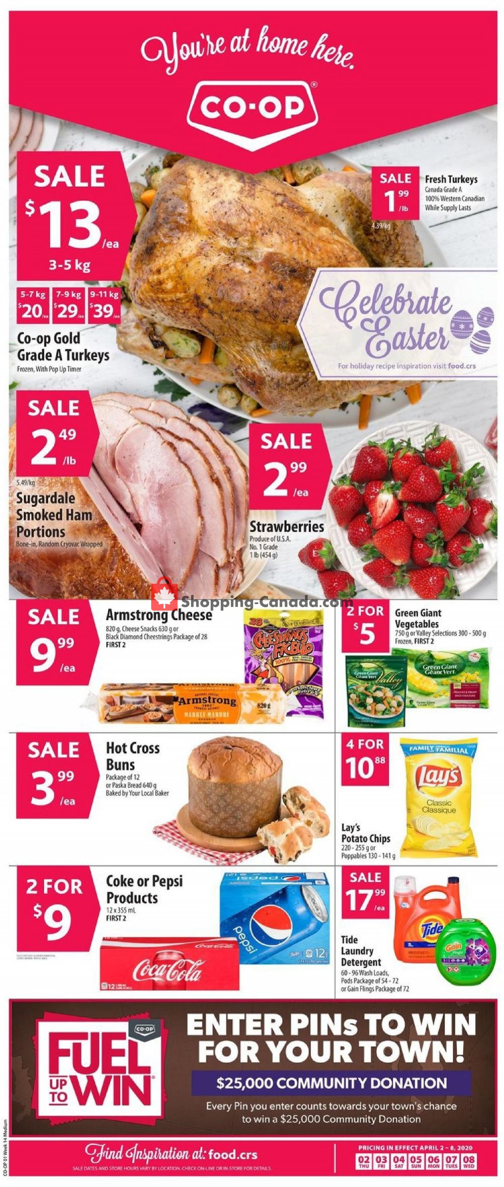 Coop Canada, flyer (Food Celebrate Easter ON) April 2 April 8