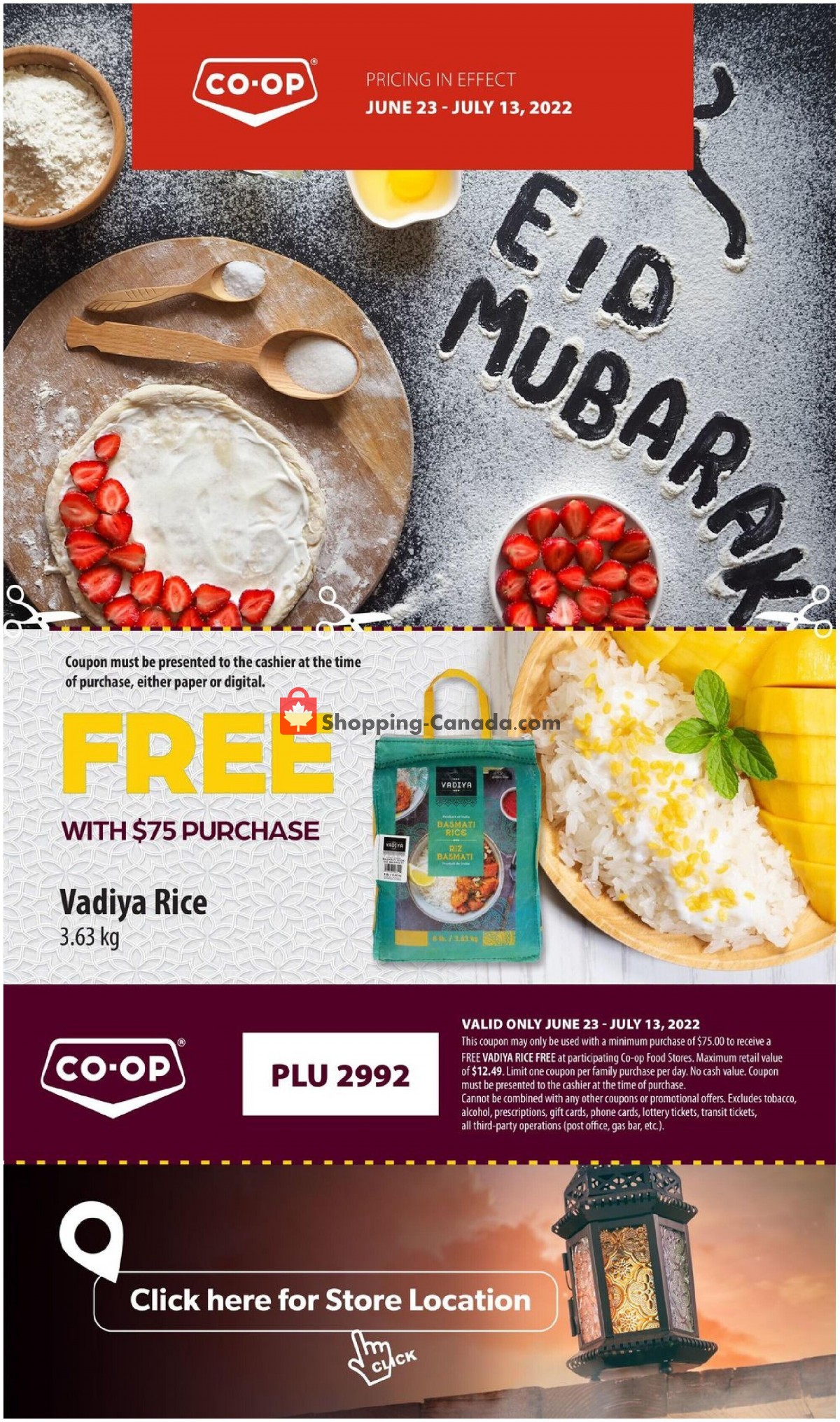 Co-op flyer from Thursday June 23, 2022 to Wednesday July 13, 2022 - page 8
