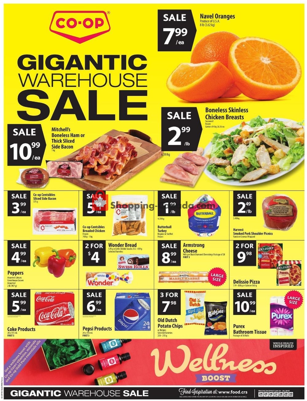 Co-op flyer from Thursday January 24, 2019 to Wednesday January 30, 2019 - page 1