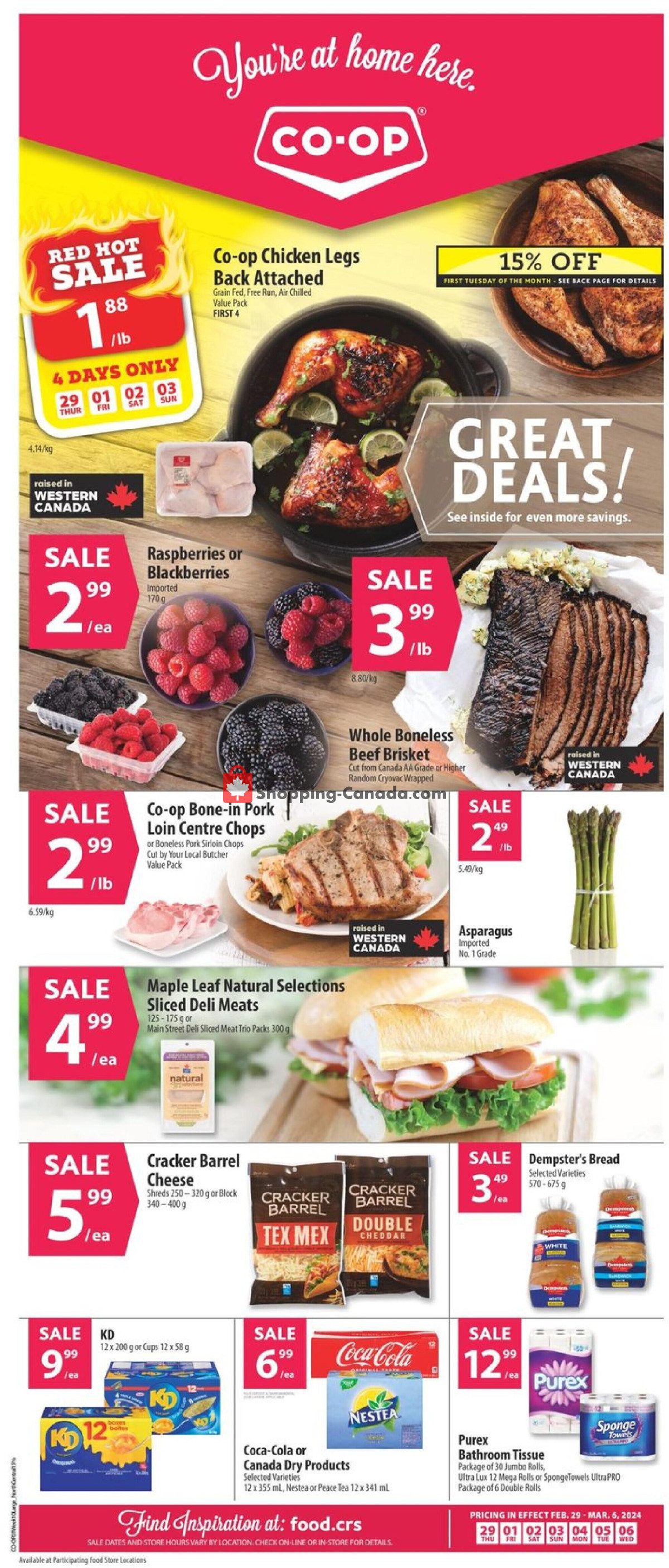 Coop Flyers from February 29, 2024, Weekly ads in Canada Shopping Canada
