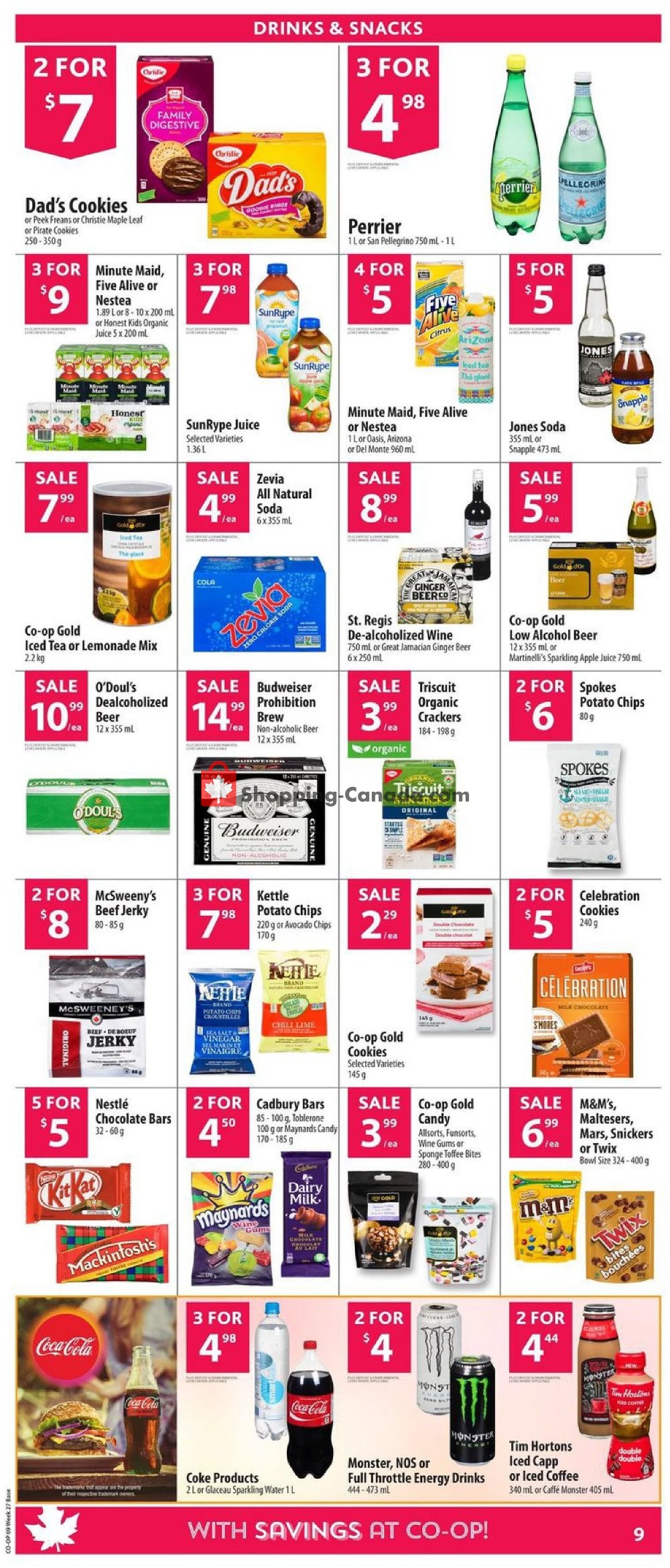 Co-op flyer from Thursday June 27, 2019 to Wednesday July 3, 2019 - page 13