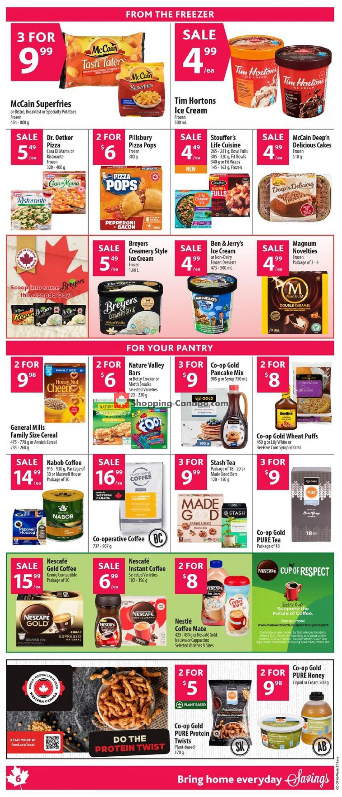 Co-op flyer from Thursday June 30, 2022 to Wednesday July 6, 2022 - page 12