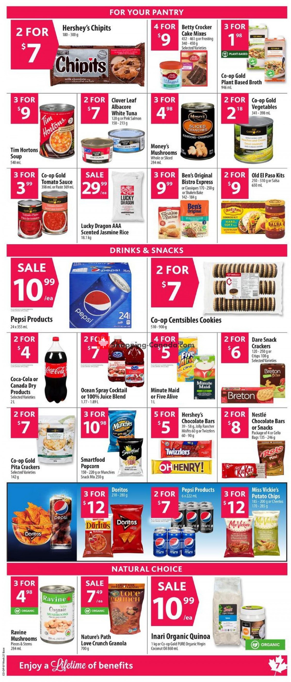 Co-op flyer from Thursday June 30, 2022 to Wednesday July 6, 2022 - page 14