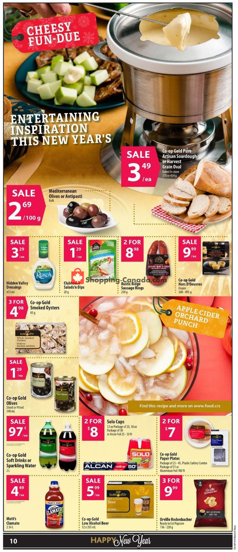 Co-op flyer from Thursday December 27, 2018 to Wednesday January 2, 2019 - page 12