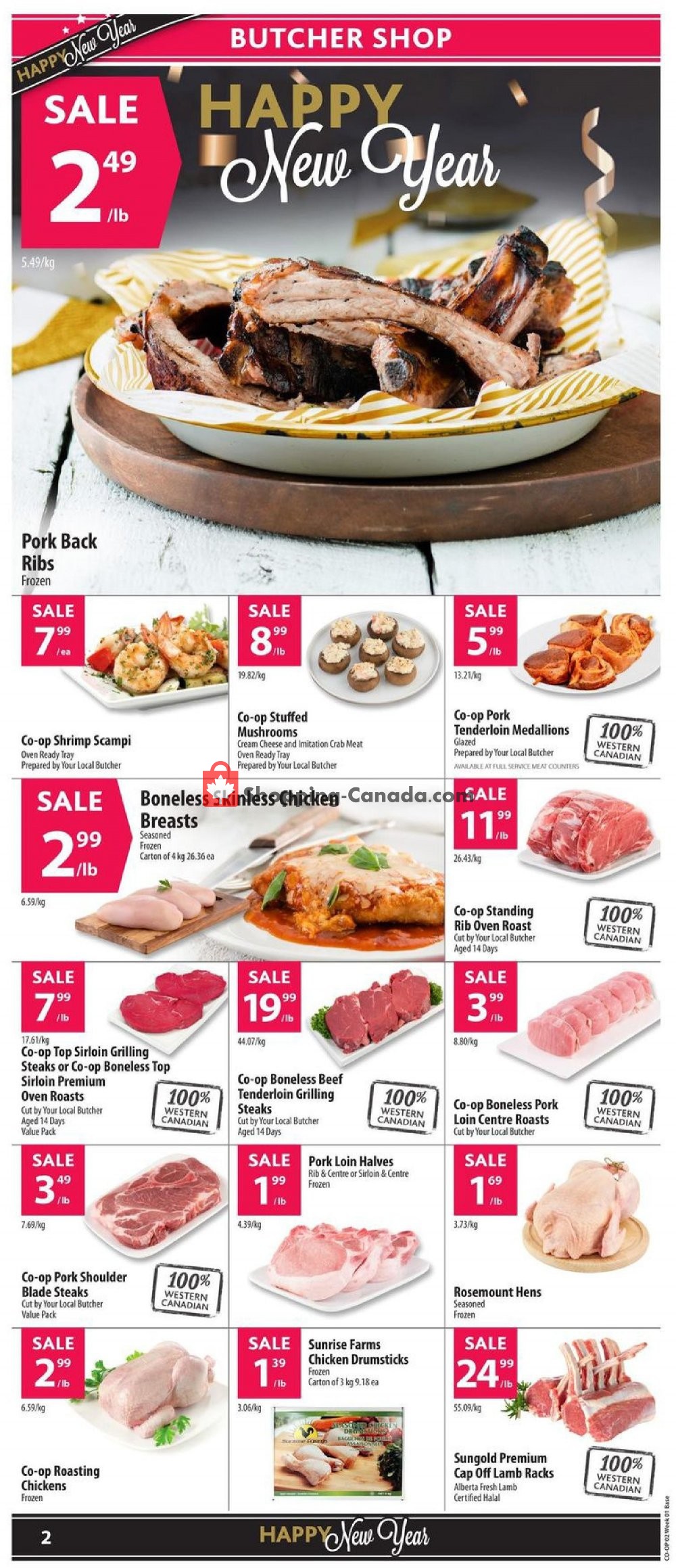 Co-op flyer from Thursday December 27, 2018 to Wednesday January 2, 2019 - page 3