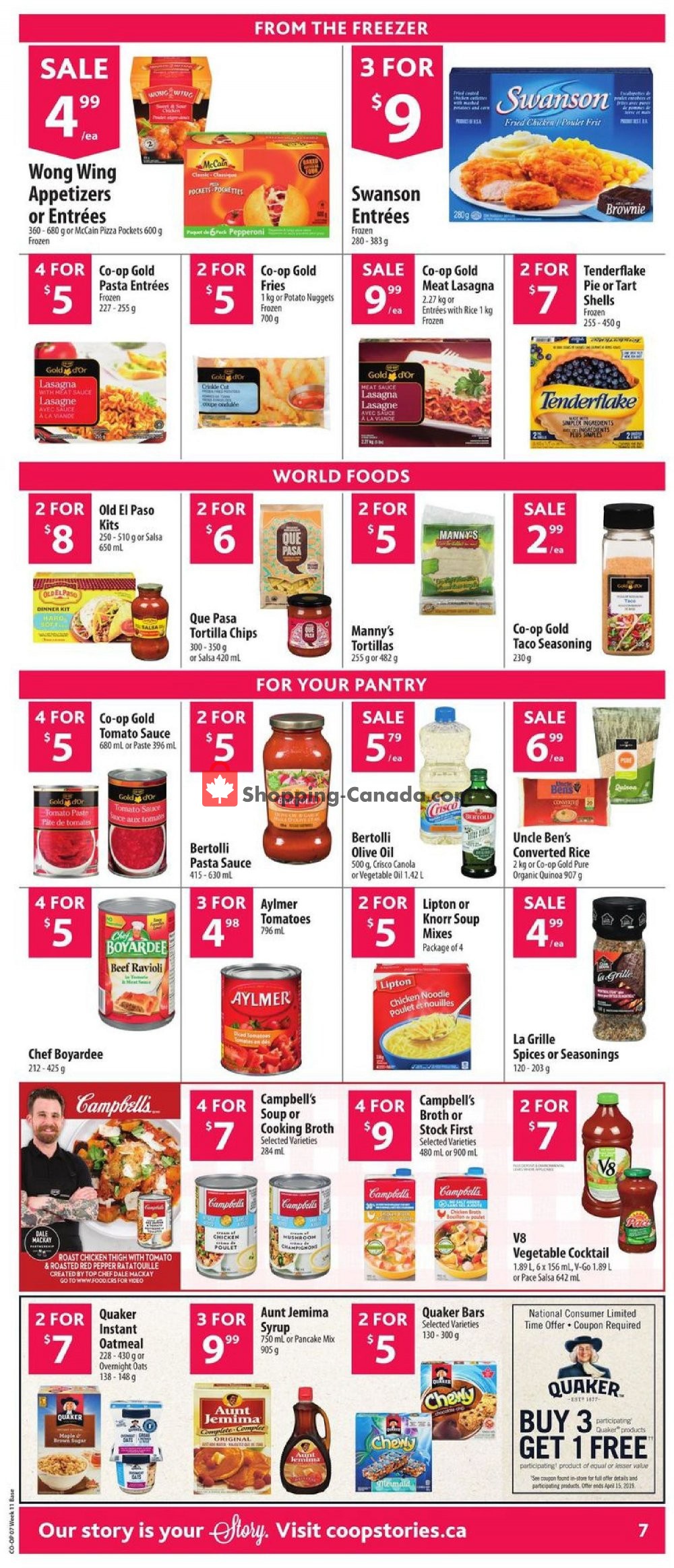 Co-op flyer from Thursday March 7, 2019 to Wednesday March 13, 2019 - page 9