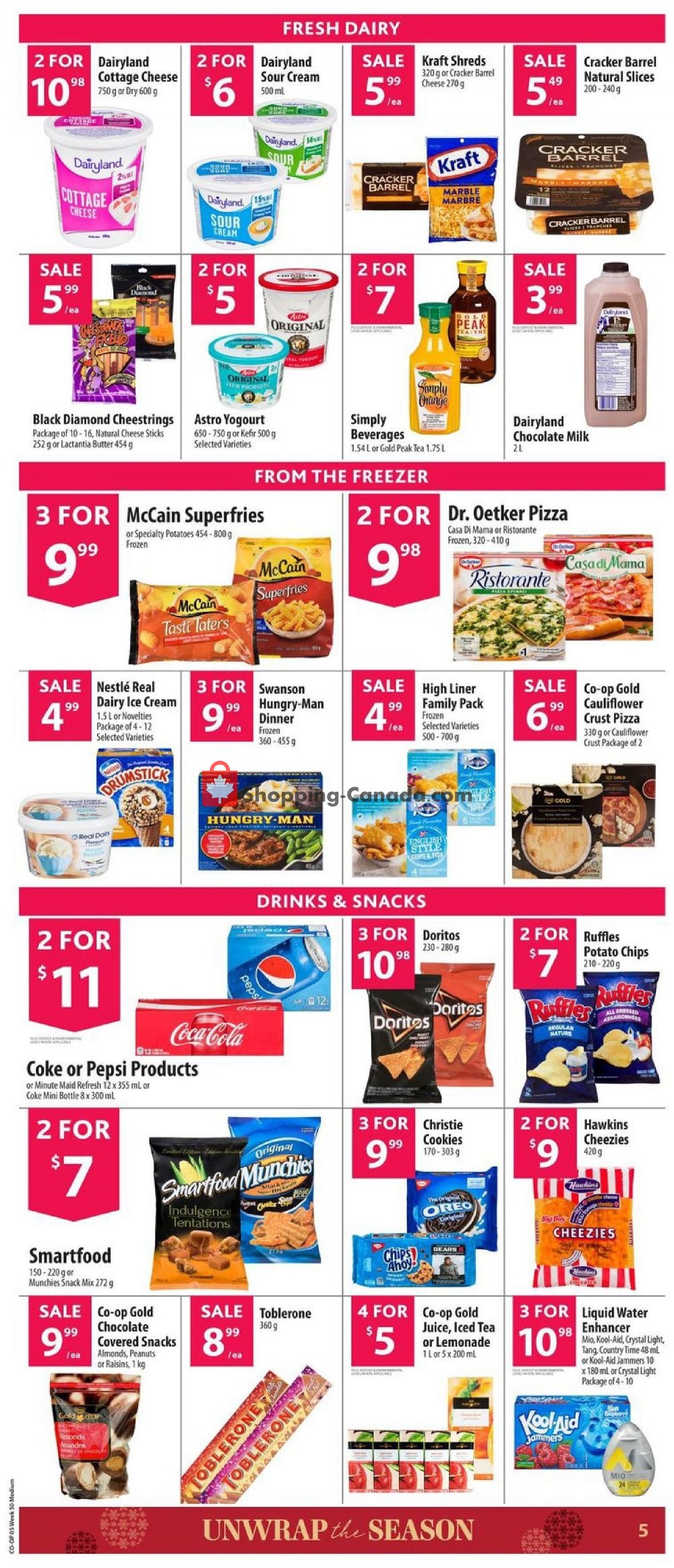 Co-op flyer from Thursday December 5, 2019 to Wednesday December 11, 2019 - page 7