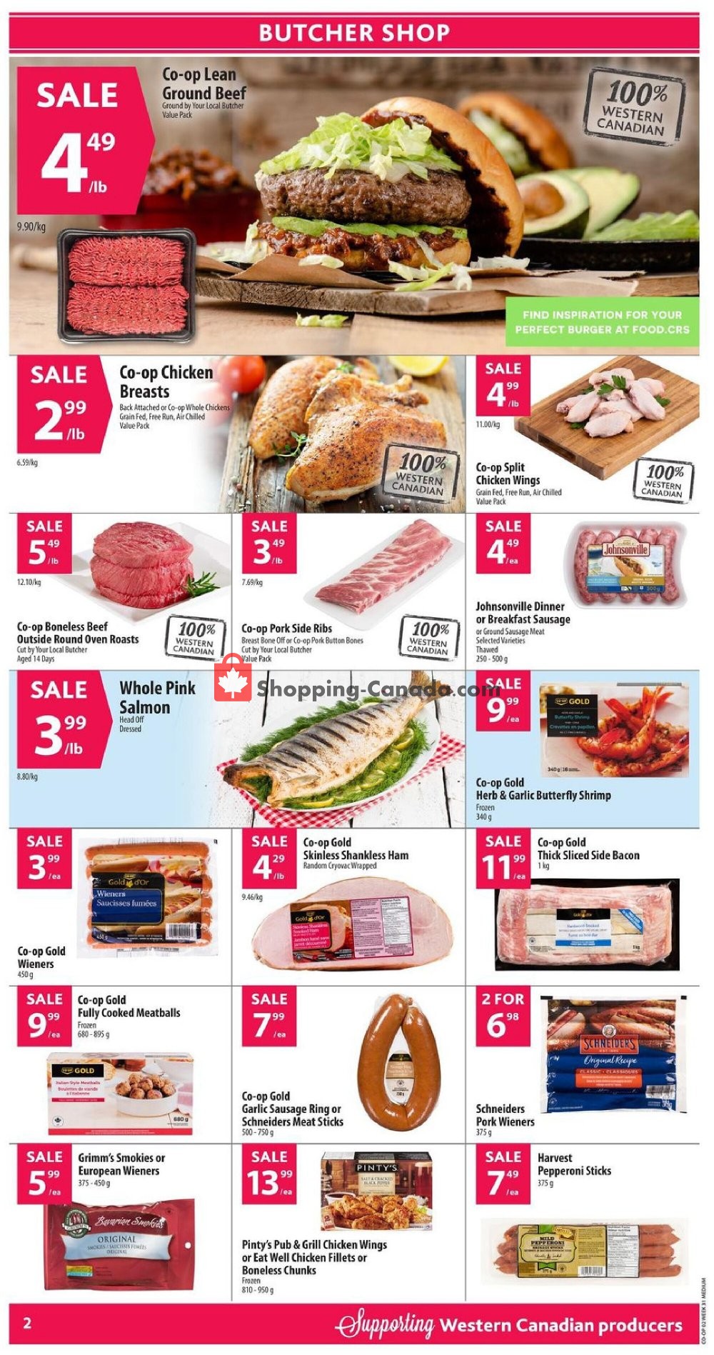 Co-op flyer from Thursday July 30, 2020 to Wednesday August 5, 2020 - page 3