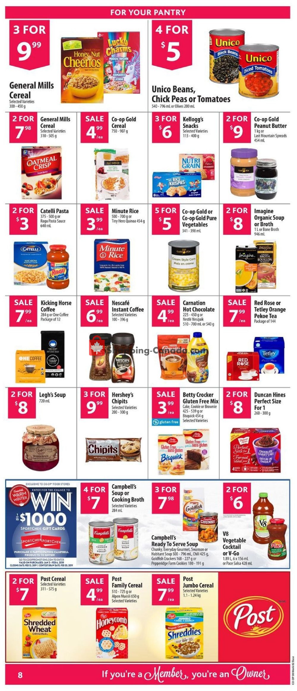Co-op flyer from Thursday January 3, 2019 to Wednesday January 9, 2019 - page 10